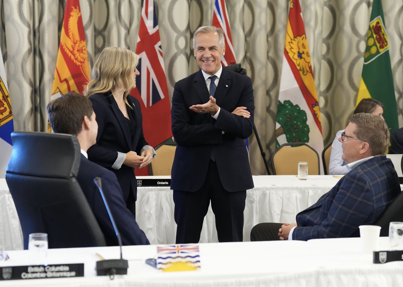 Carney laughing.JPG